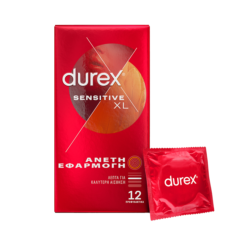 DUREX - Προφυλακτικά Sensitive XL - 12τεμ.